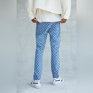 PacSun Eco Holden Slim Taper Checkered Comfort Jeans 29x30 NWT